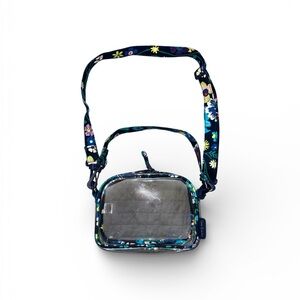 Vera Bradley Floral Clear Transparent Crossbody Bag